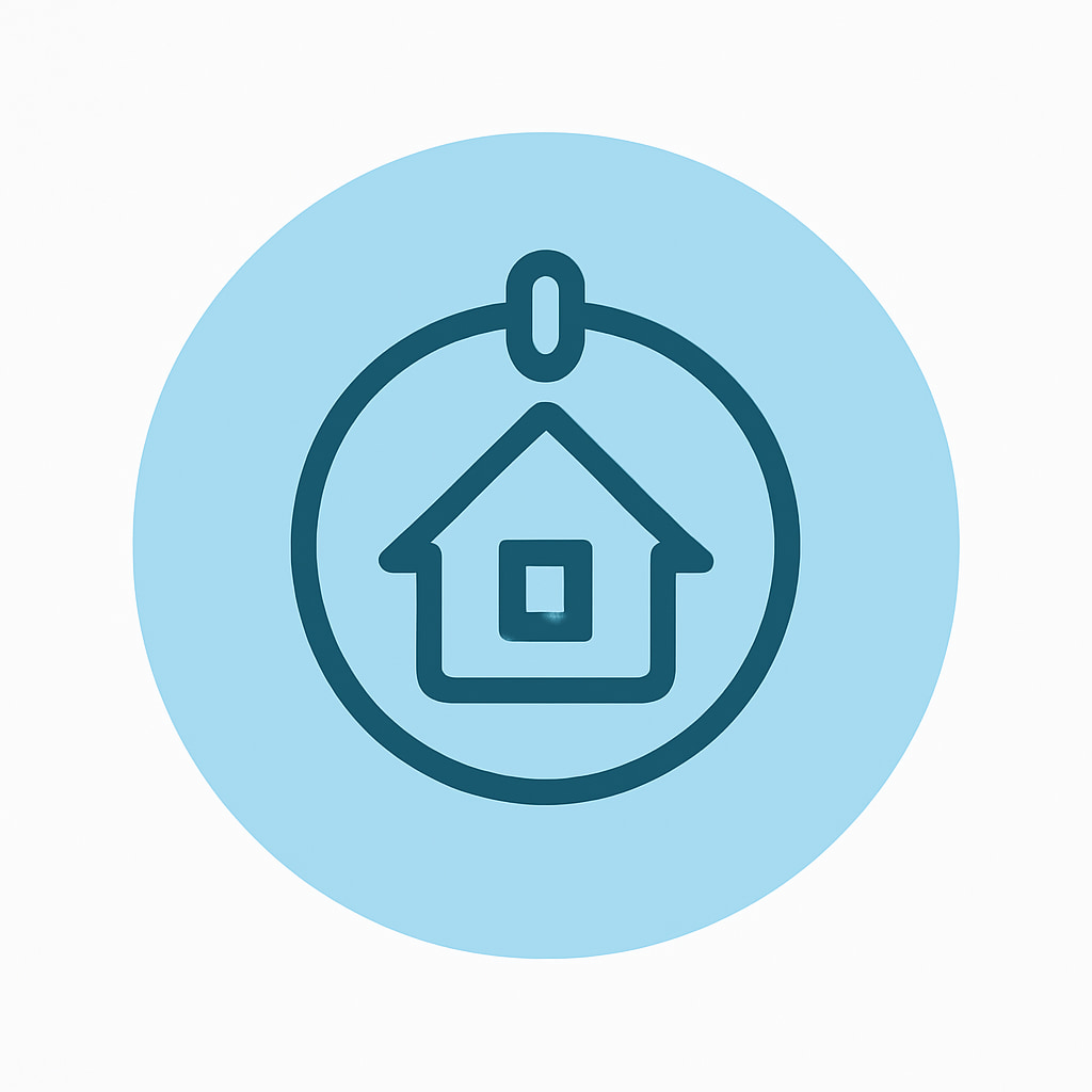 Location icon representing practicality