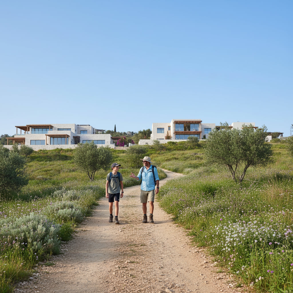 Hiking trail near Safed