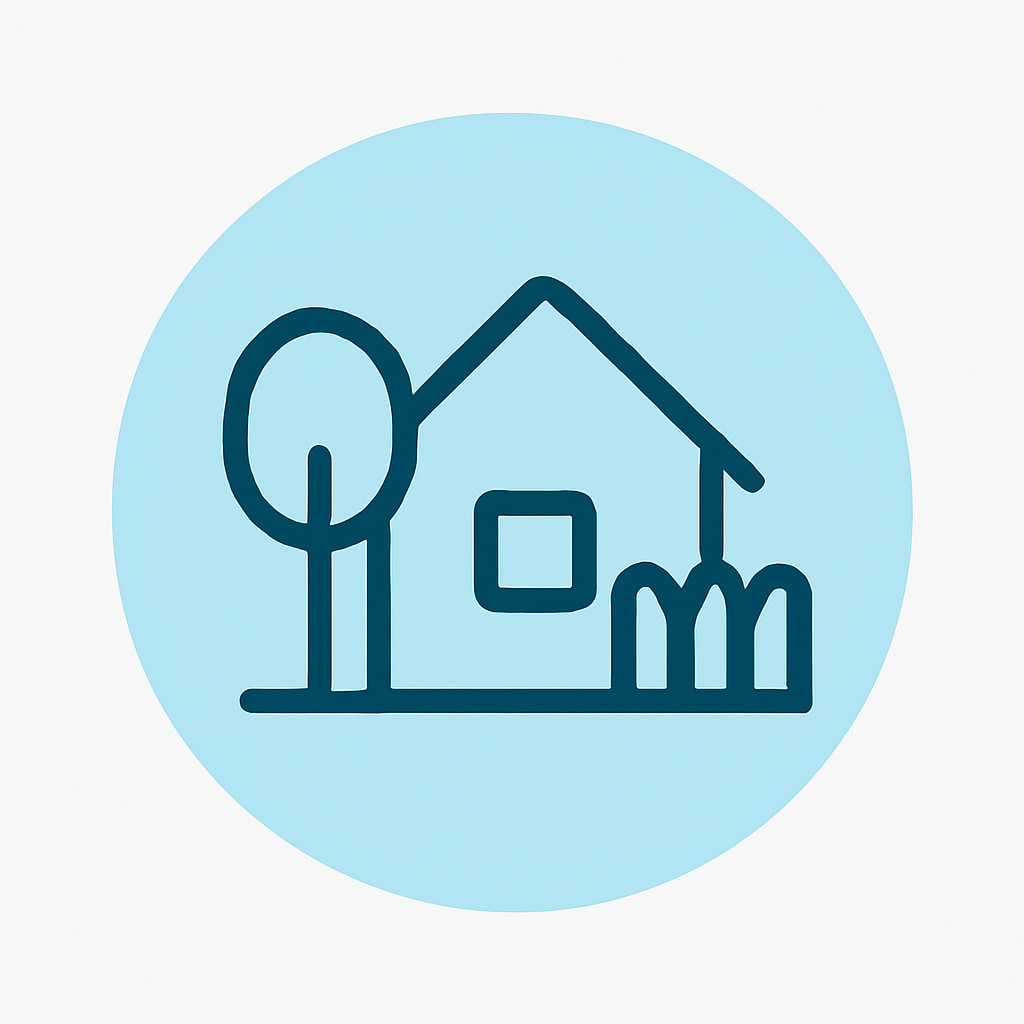 Space and privacy icon