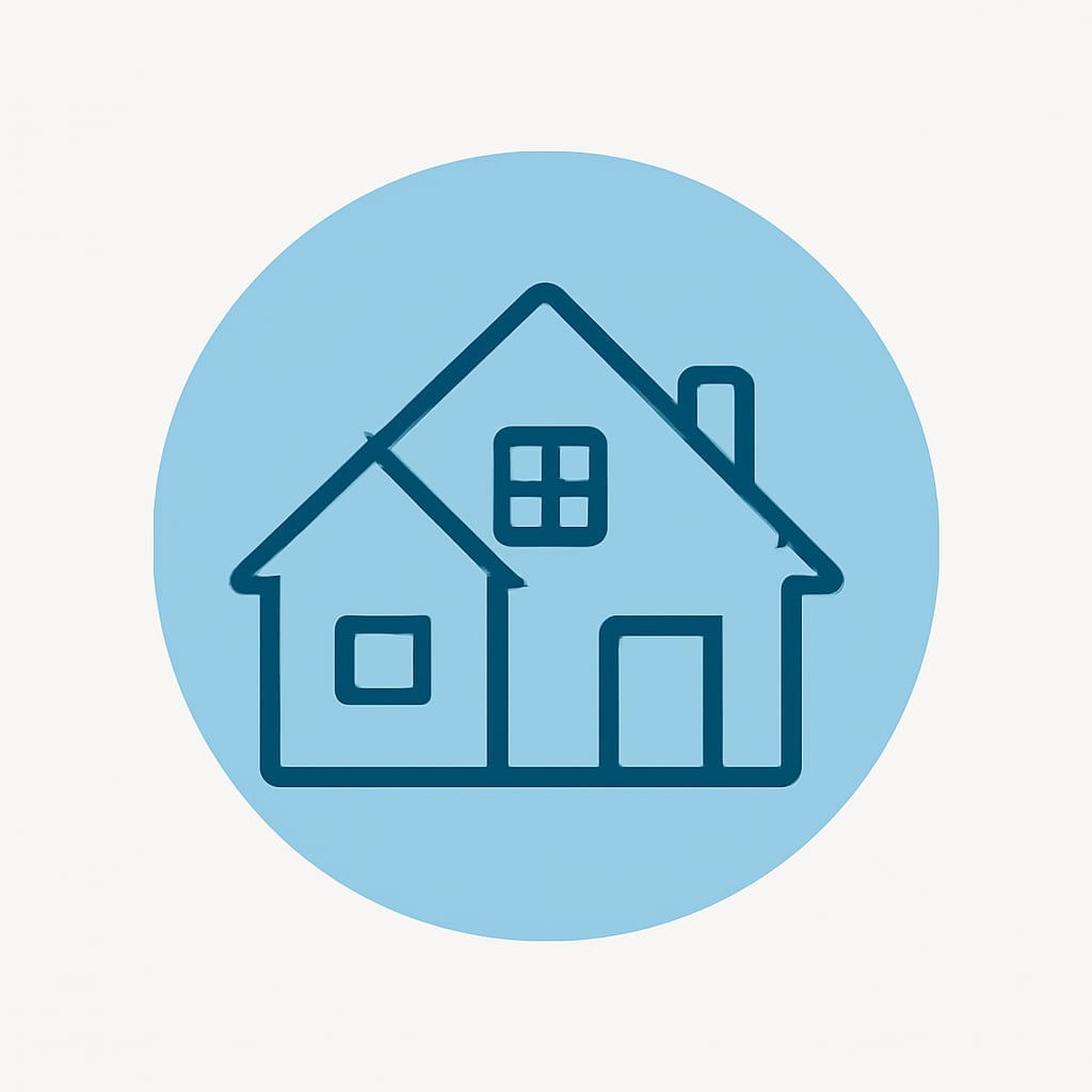 Property icon representing housing options