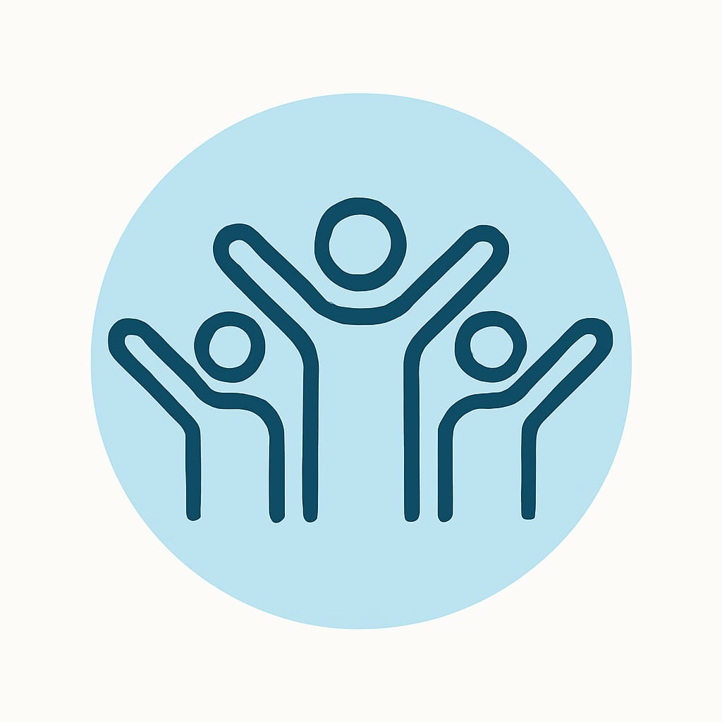 Community icon representing social life