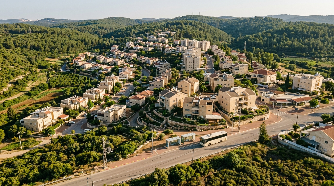 A scenic view of Shlomi in Northern District