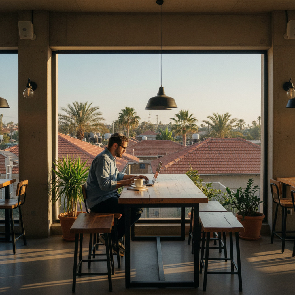 Remote work setting in Gedera