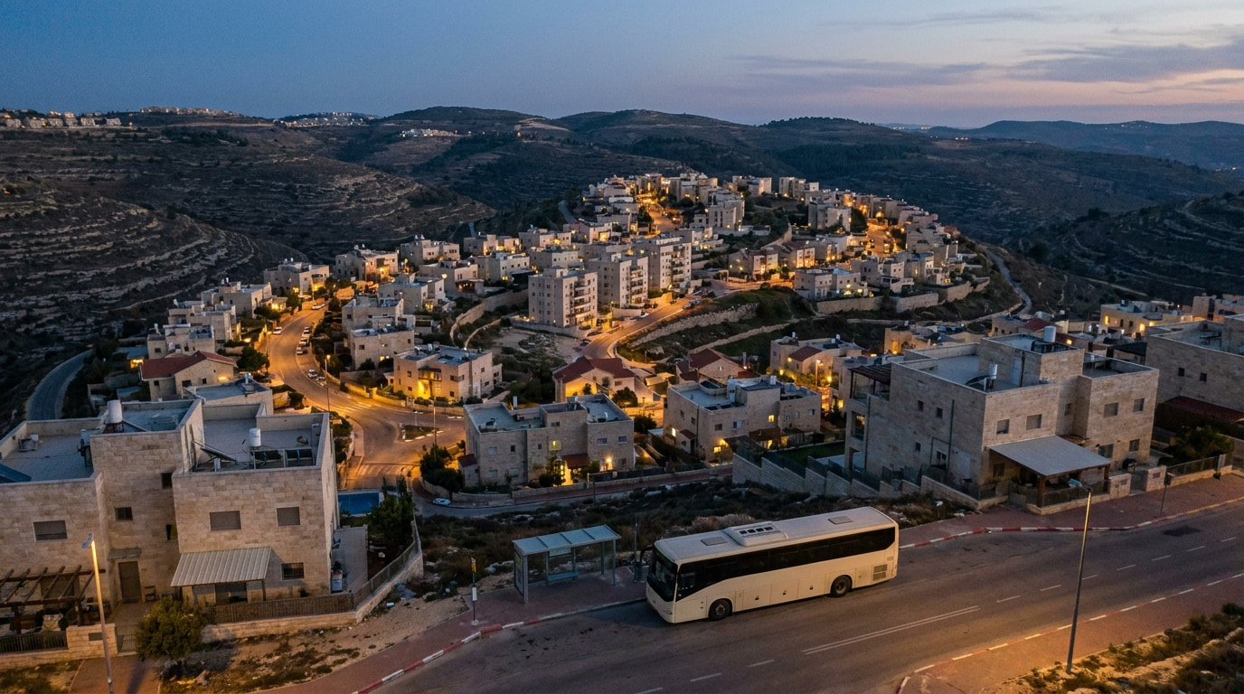 A scenic view of Rimonim in Judea & Samaria