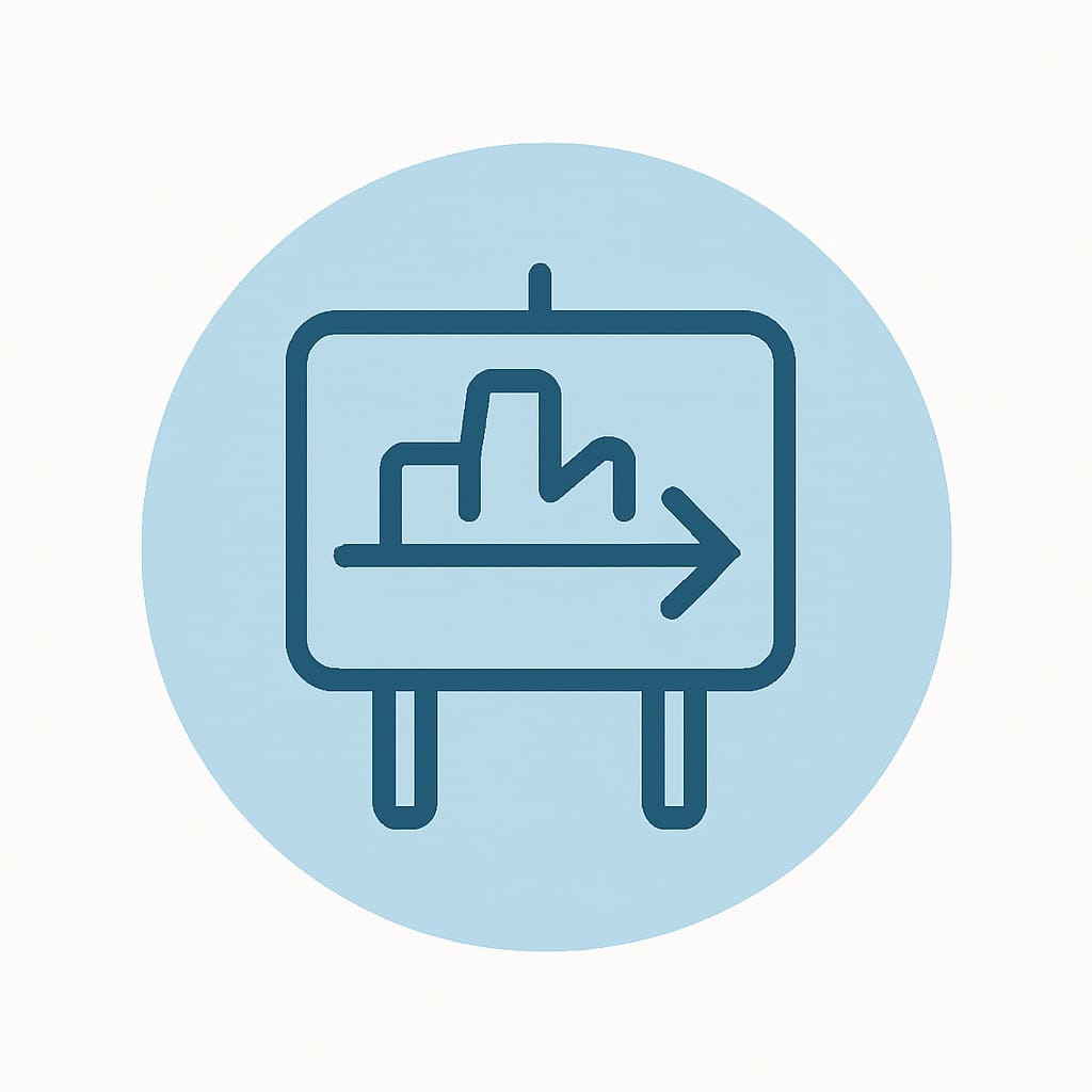 Icon representing easy access
