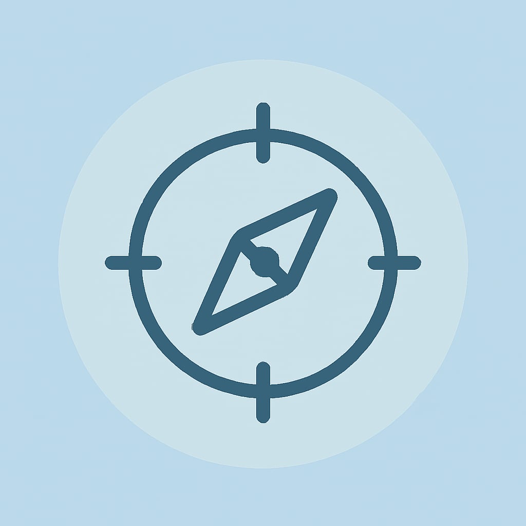 Icon representing practical location
