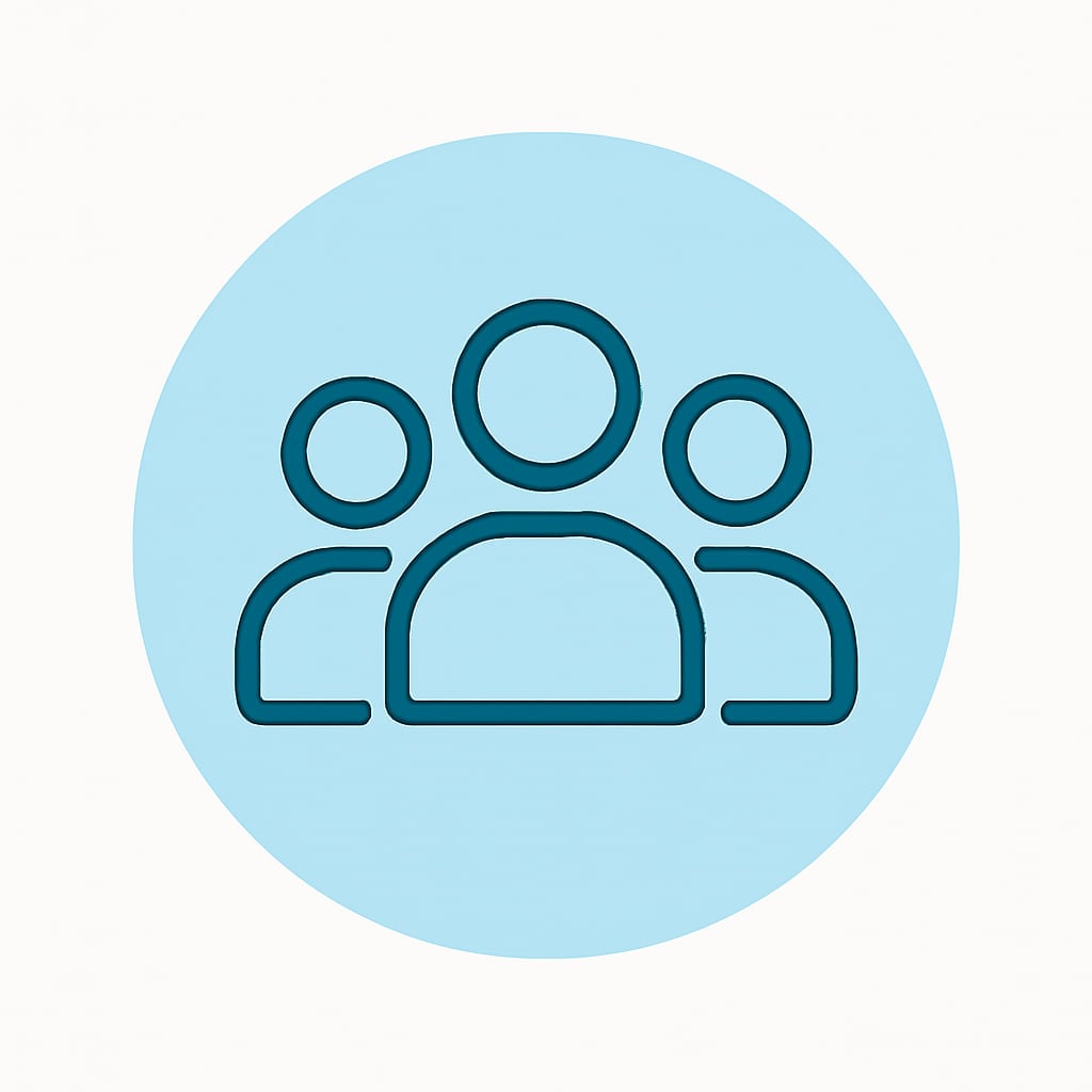 Icon representing community life