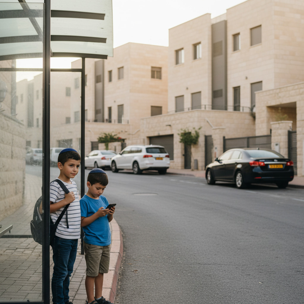 Low-density living scene in Kfar Aza
