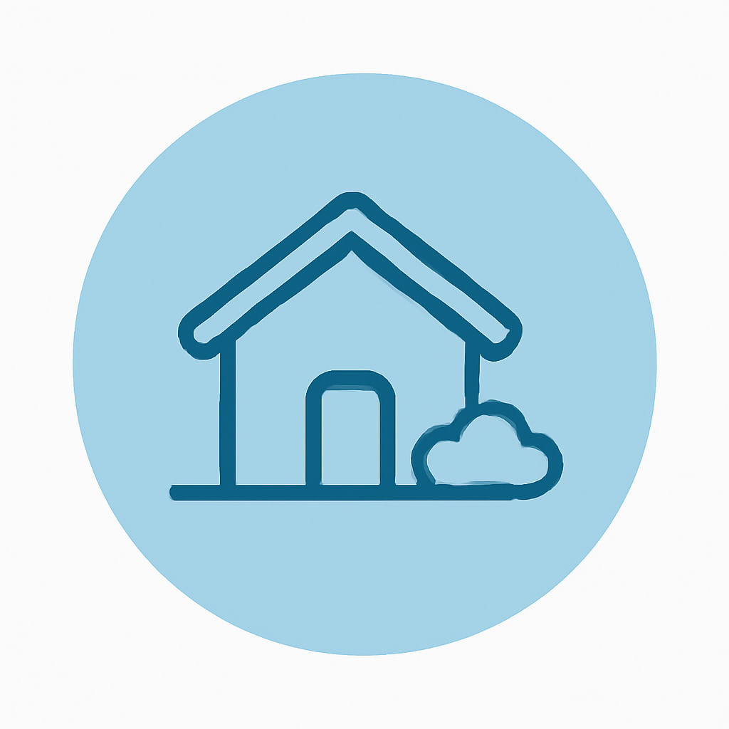 Space and privacy icon