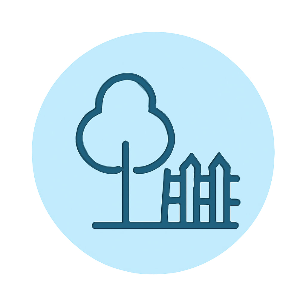 Space and privacy icon