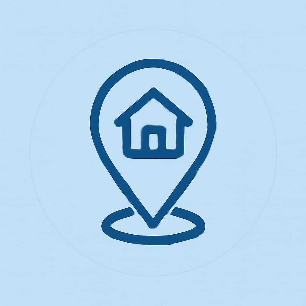 Practical location icon