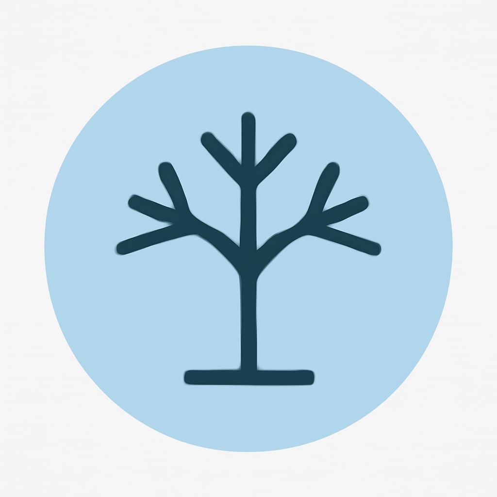 Nature icon representing open spaces
