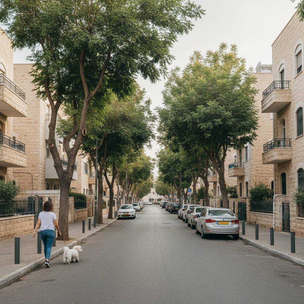 Low-density living in Tiberias