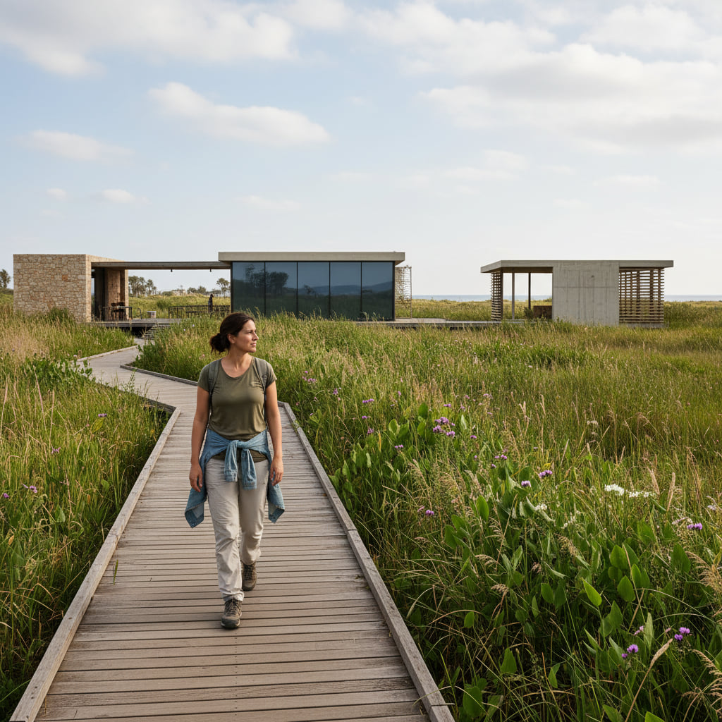 Nature enthusiast exploring Nahariya's outdoors