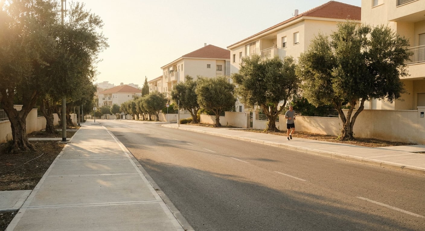 Low-density living scene in Upper Nazareth