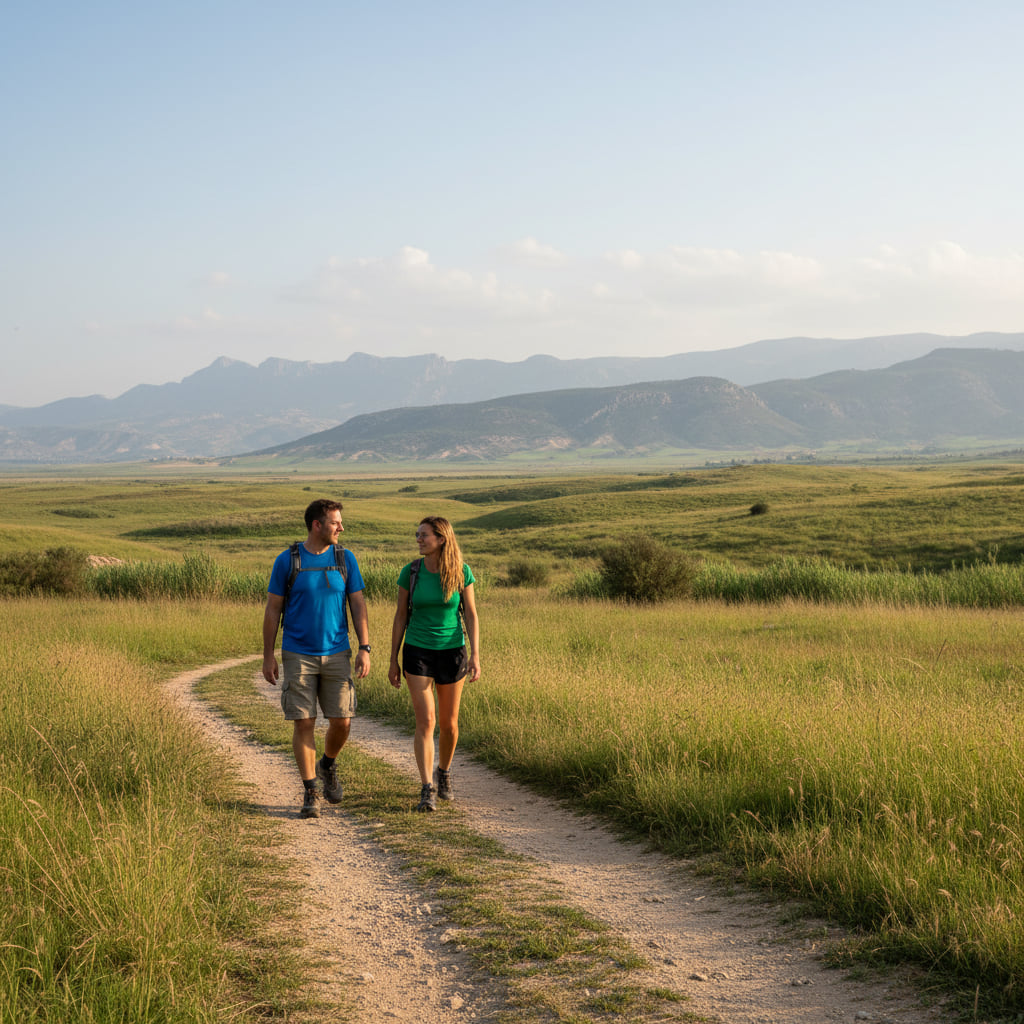 Nature enthusiasts enjoying the outdoors in Kiryat Shmona