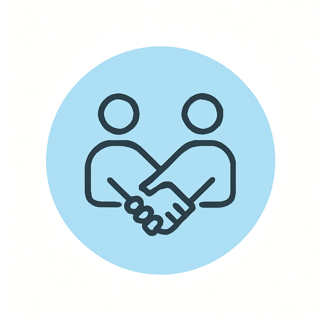 Icon representing community