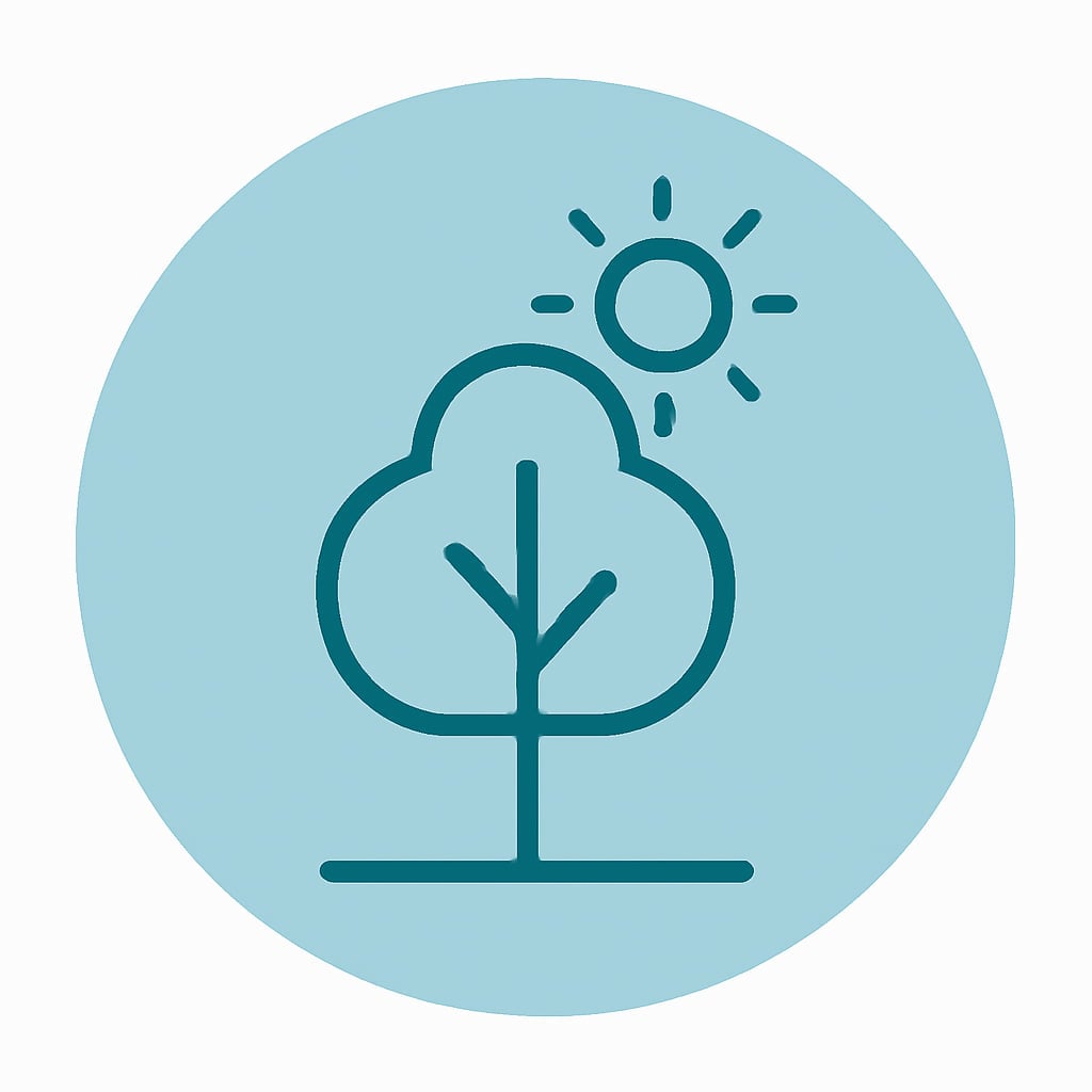 Icon representing nature