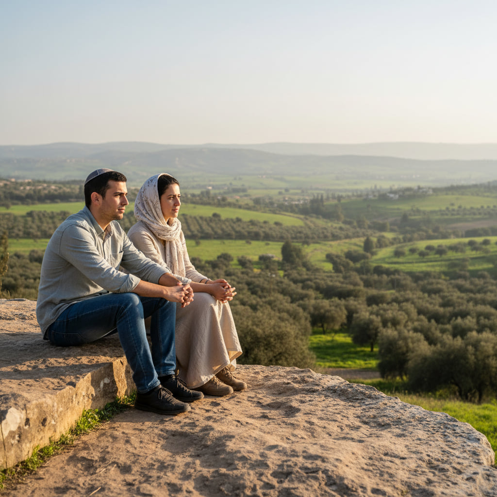 Outdoor activities scene in Beit Shean
