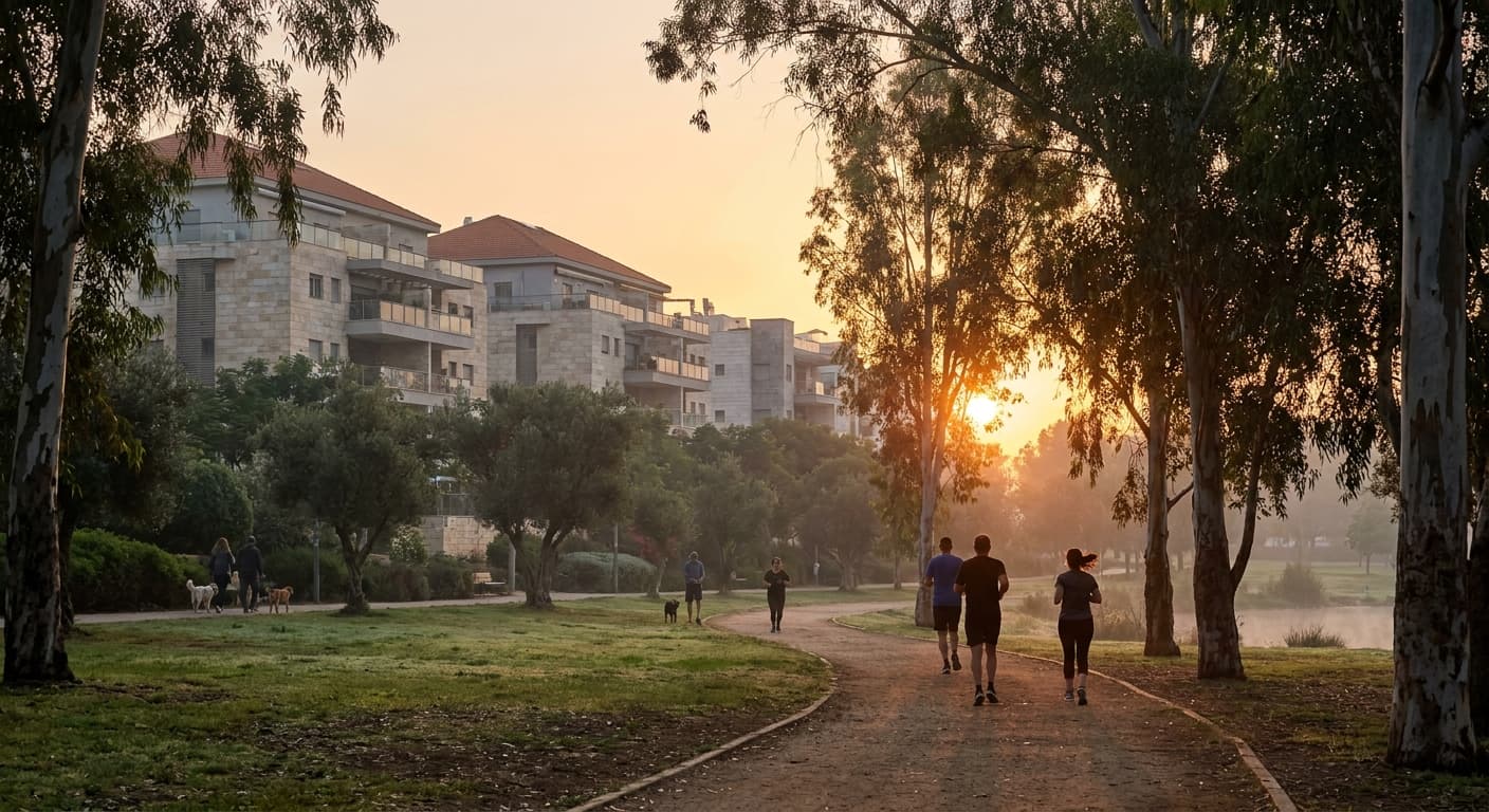 Low-density living in Kfar Saba
