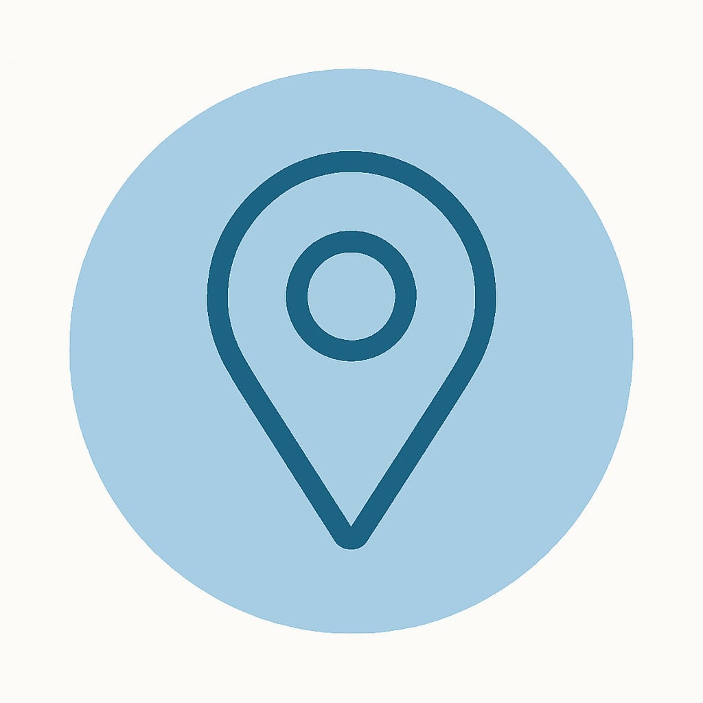 Practical location icon