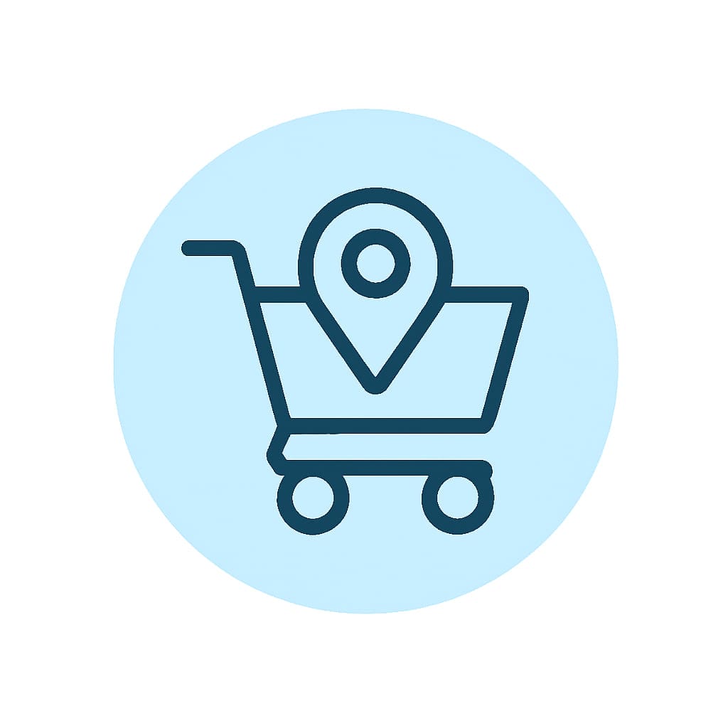 Local and regional services icon