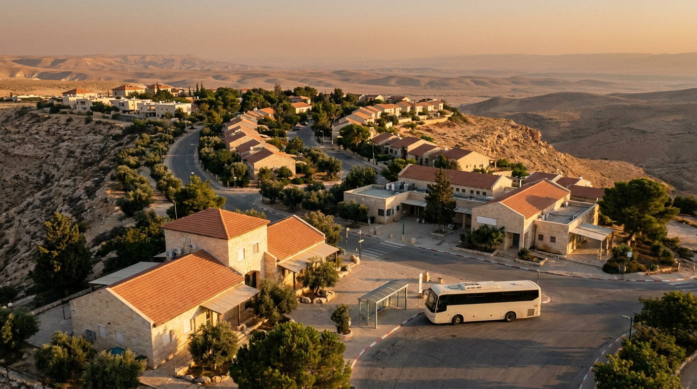 Scenic view of Sde Boker in Southern District