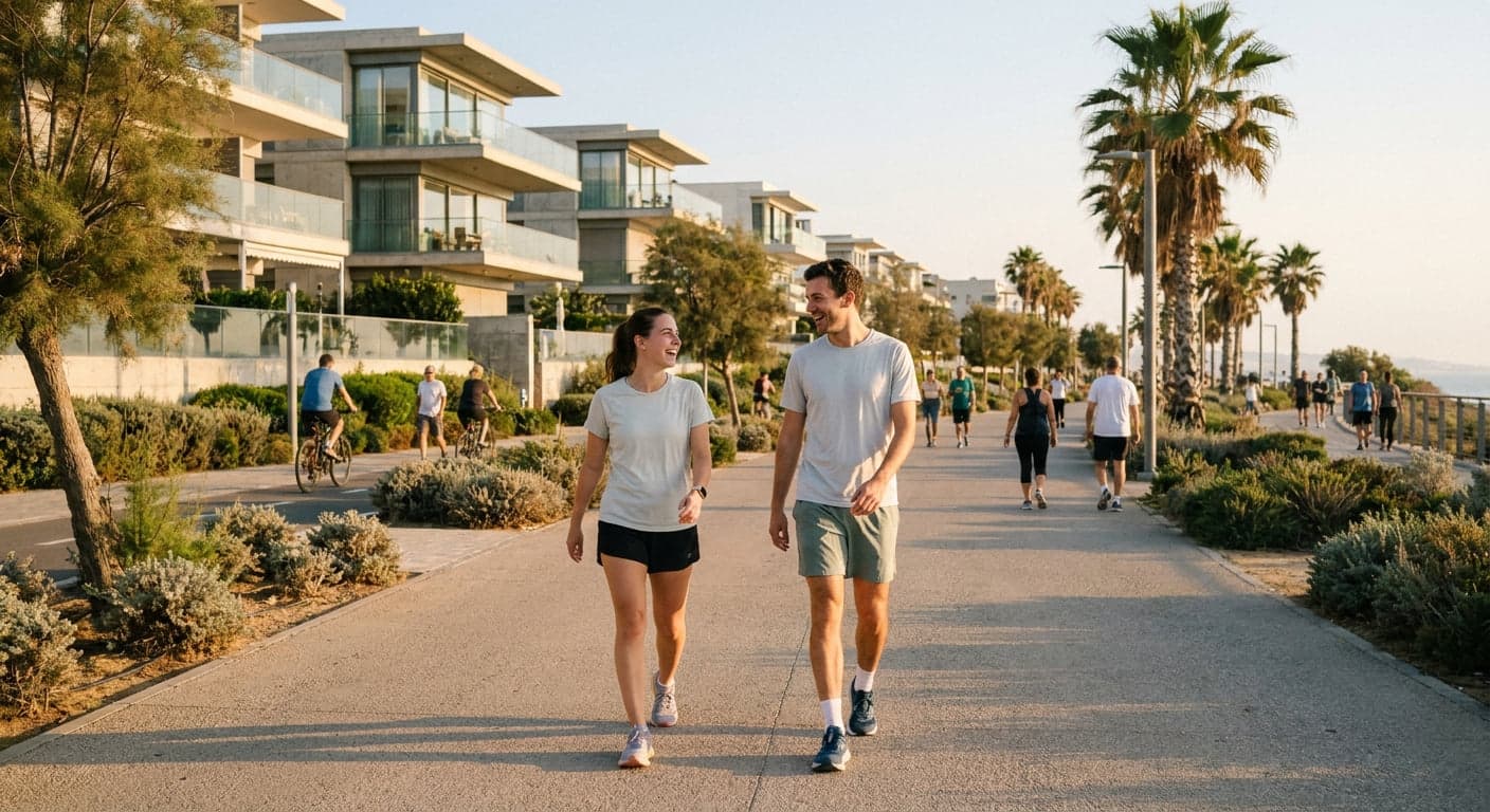 Outdoor activities scene in Haifa
