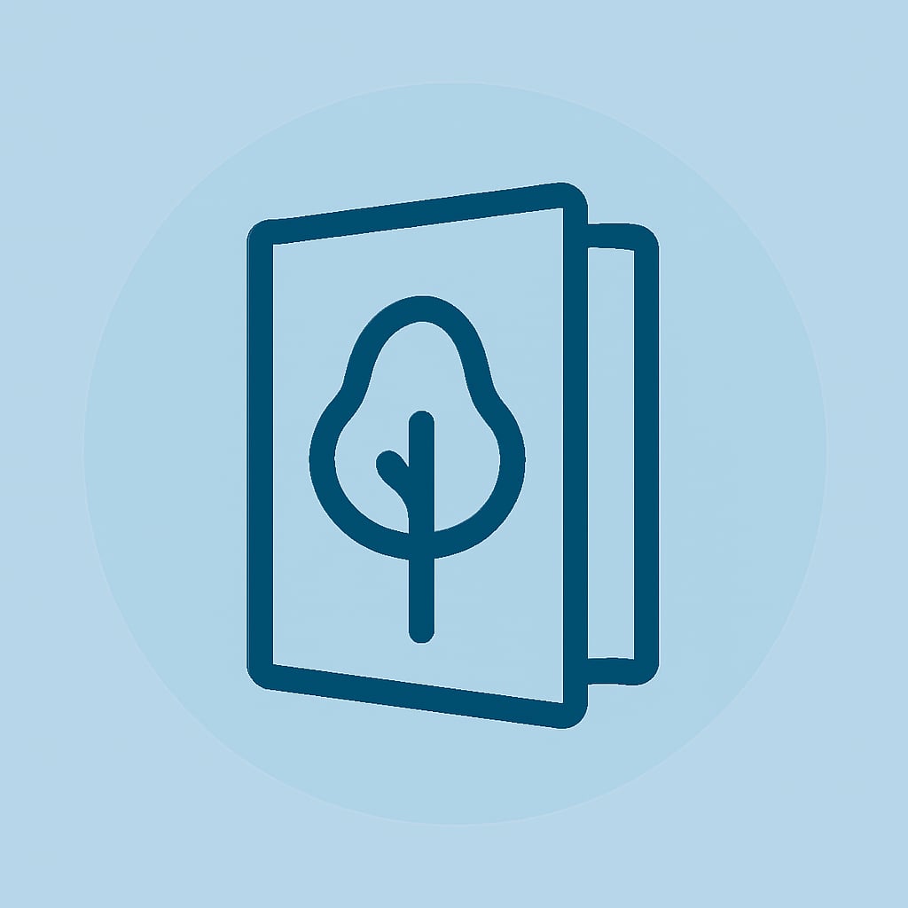Icon representing space and privacy