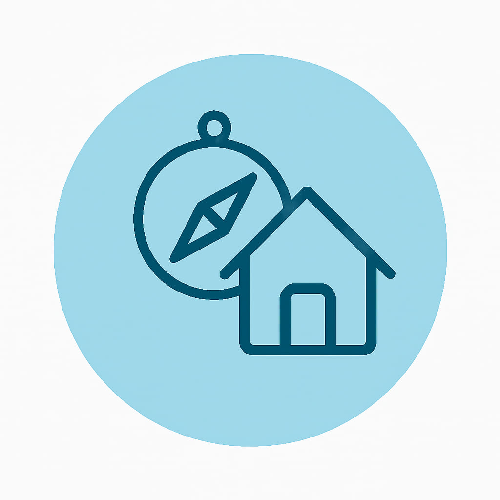 Practical location icon