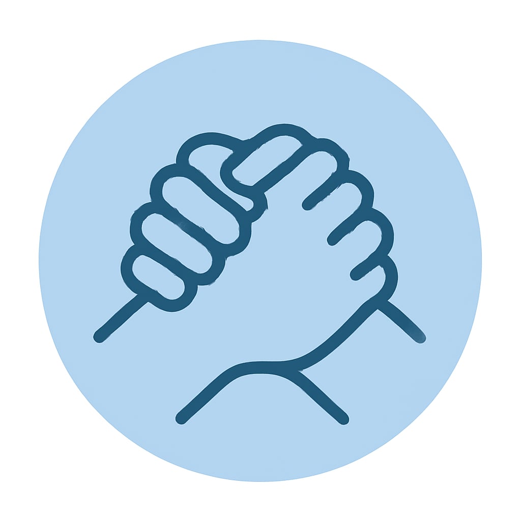 Icon representing community atmosphere