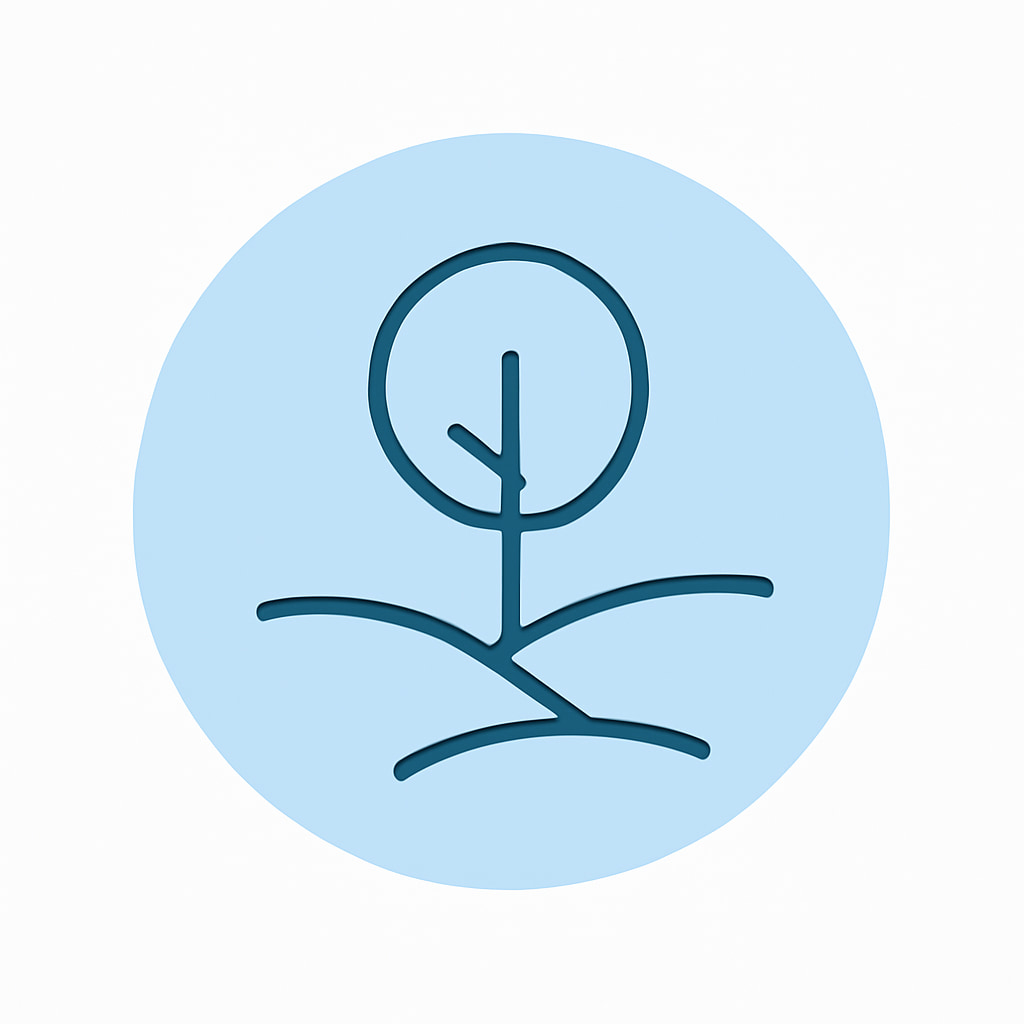 Nature icon representing open spaces