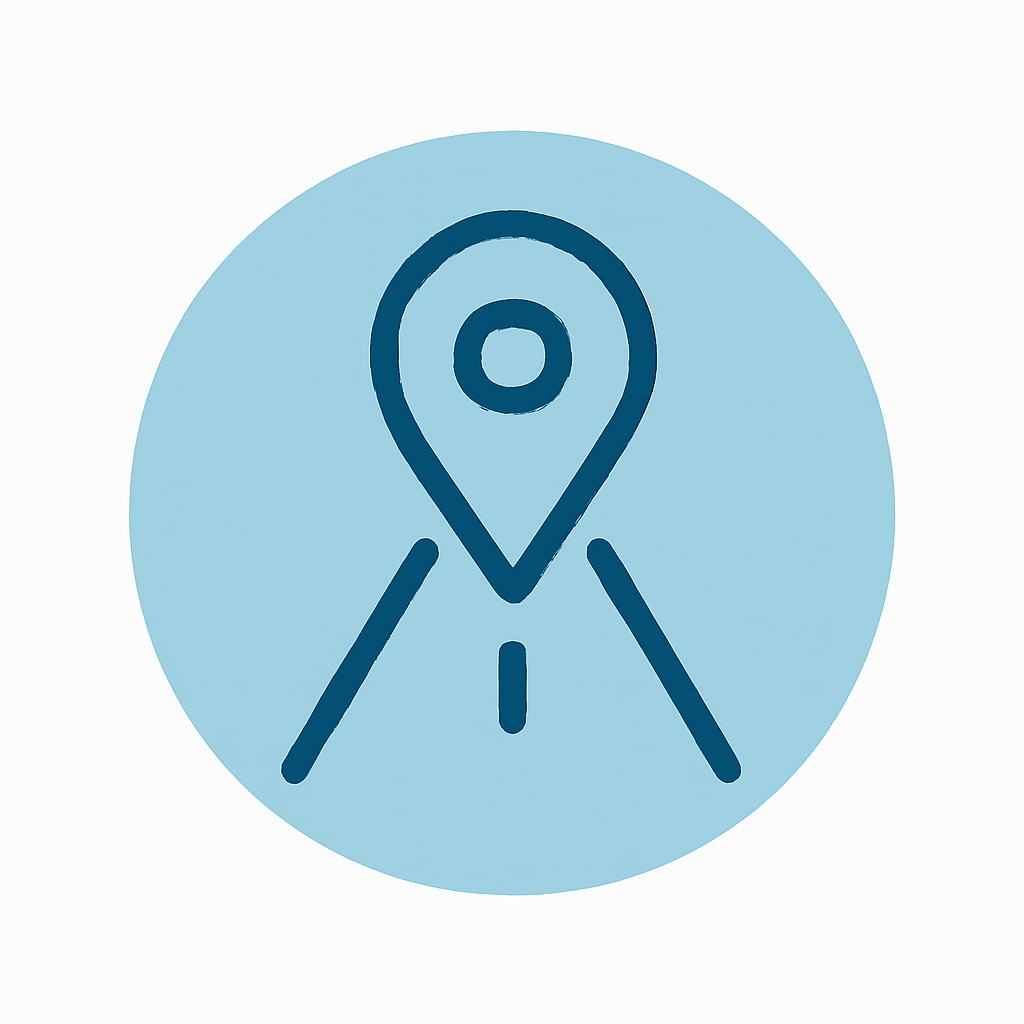 Practical location icon