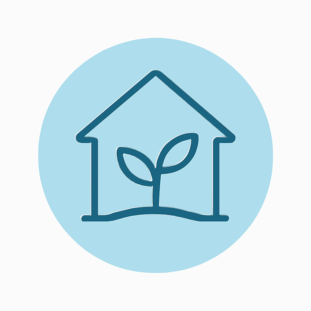 Icon representing space and privacy