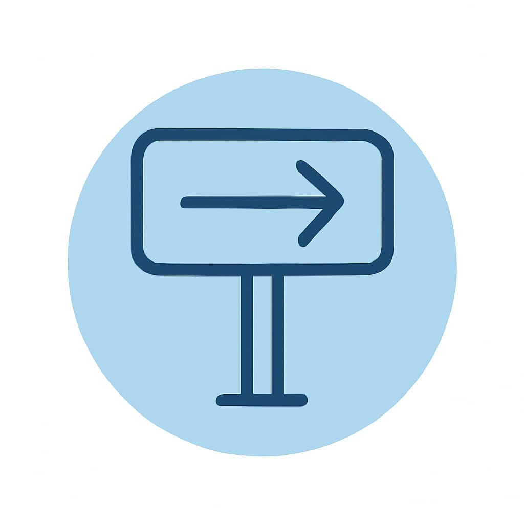 Icon representing easy access