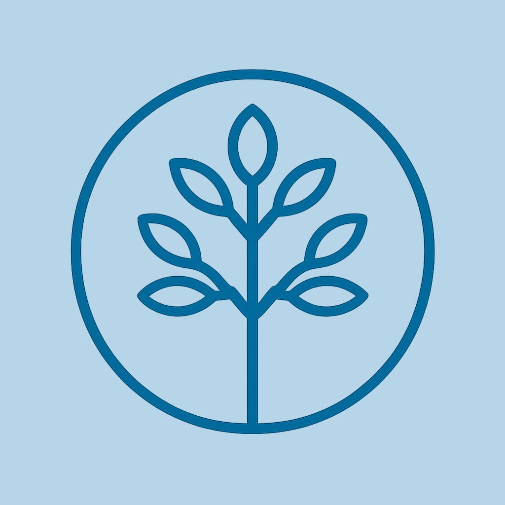 Nature icon representing open spaces