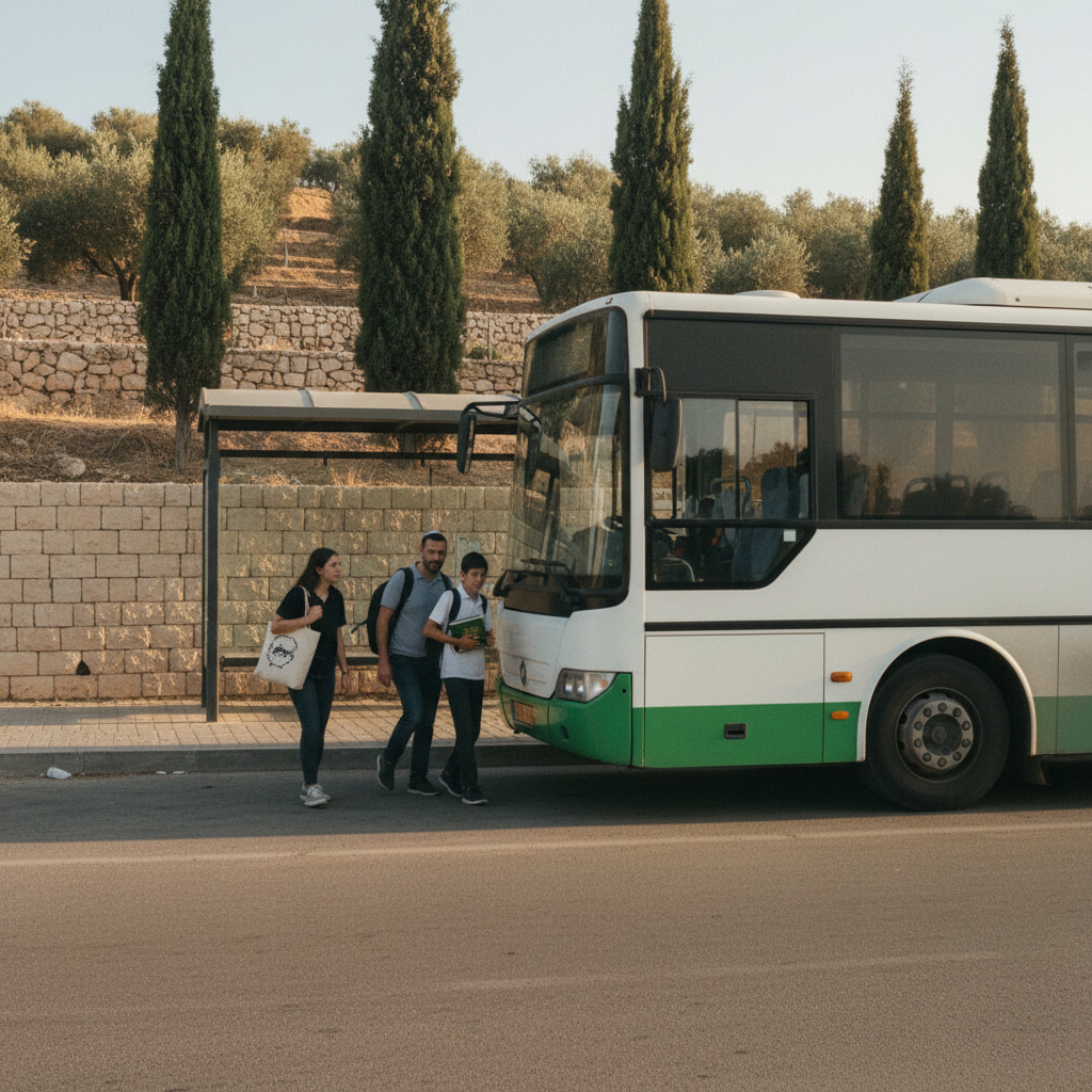Transportation in Avnei Hefetz