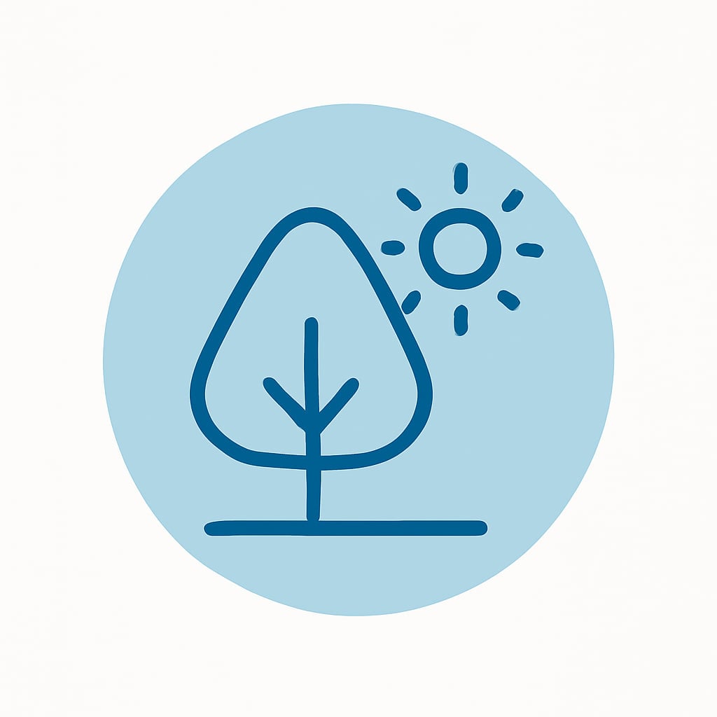 Icon representing nature