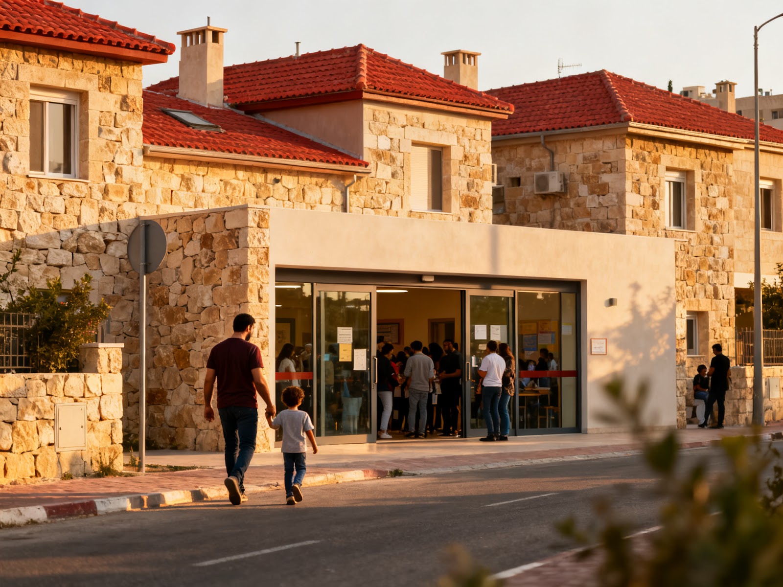 Community life and amenities in Einav