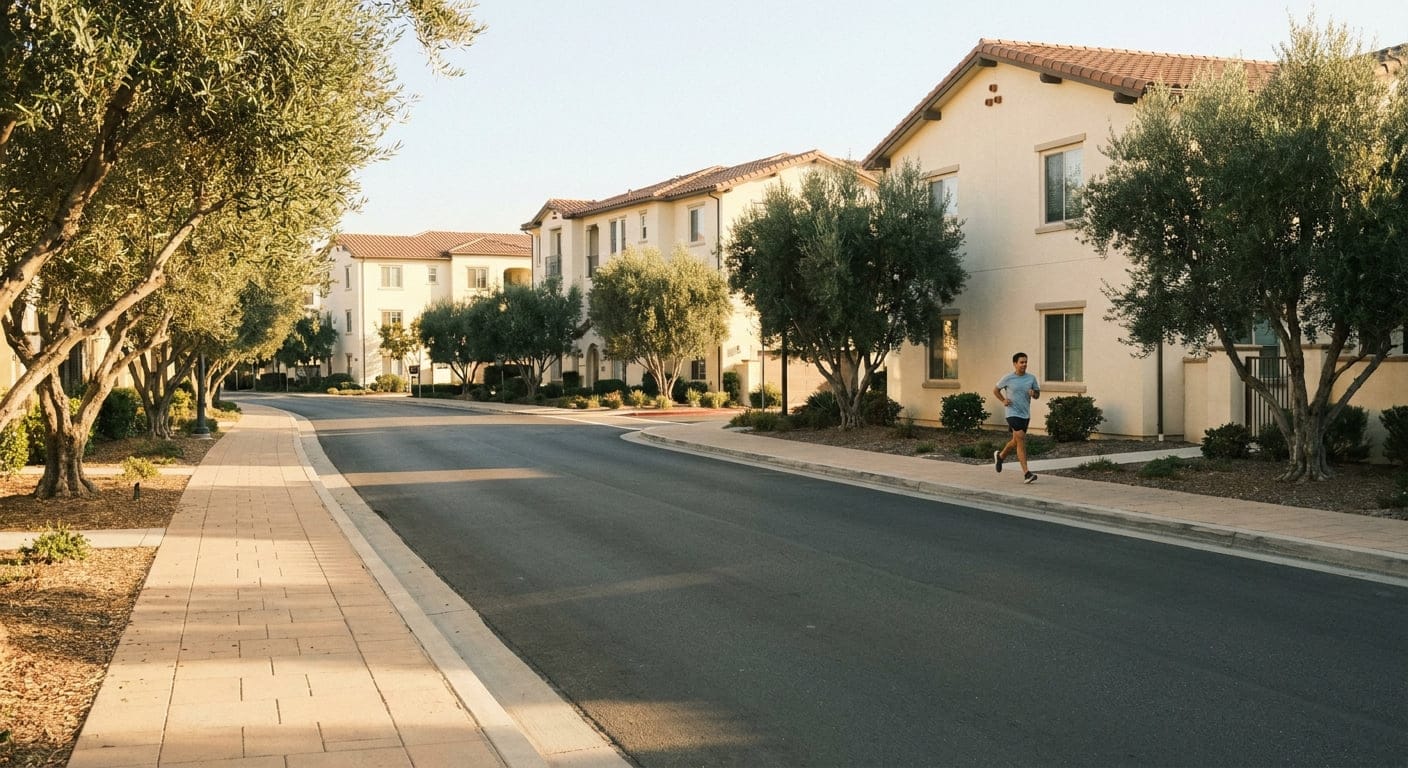 Daily living scene in Carmel