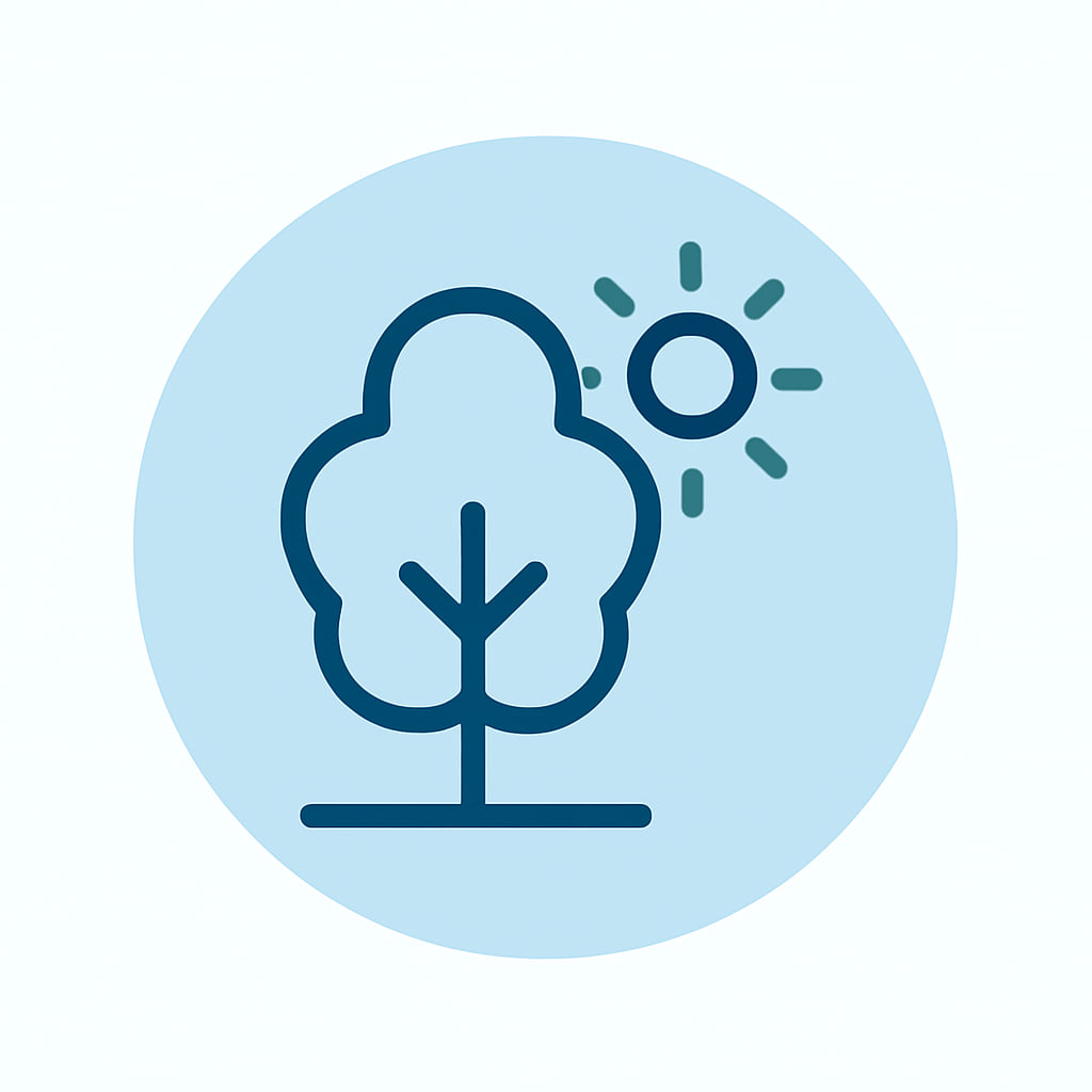 Icon representing nature