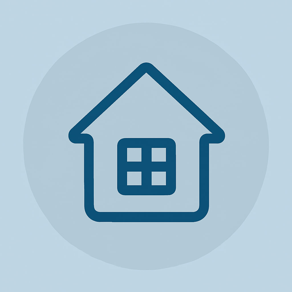 Property types icon representing variety