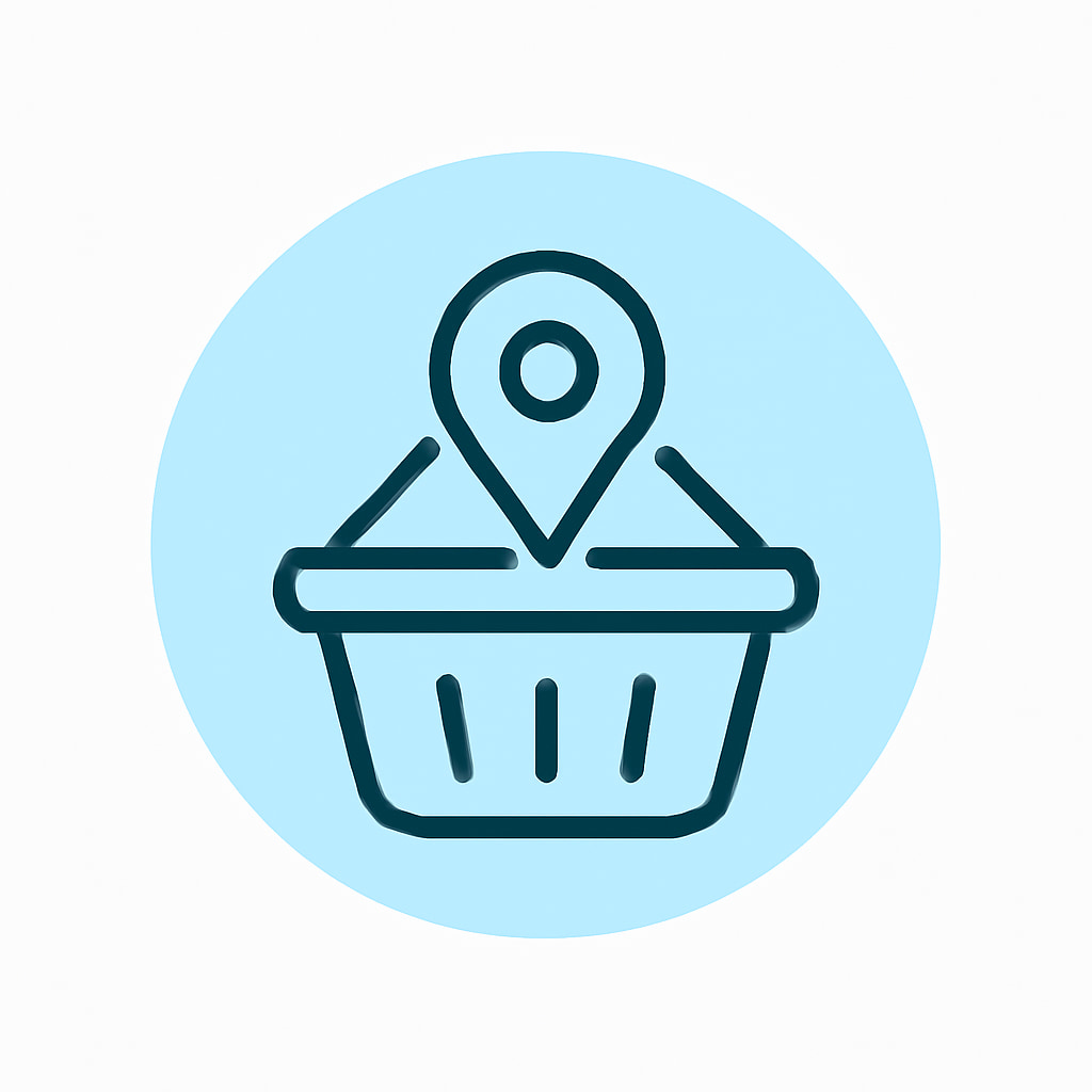 Local and regional services icon