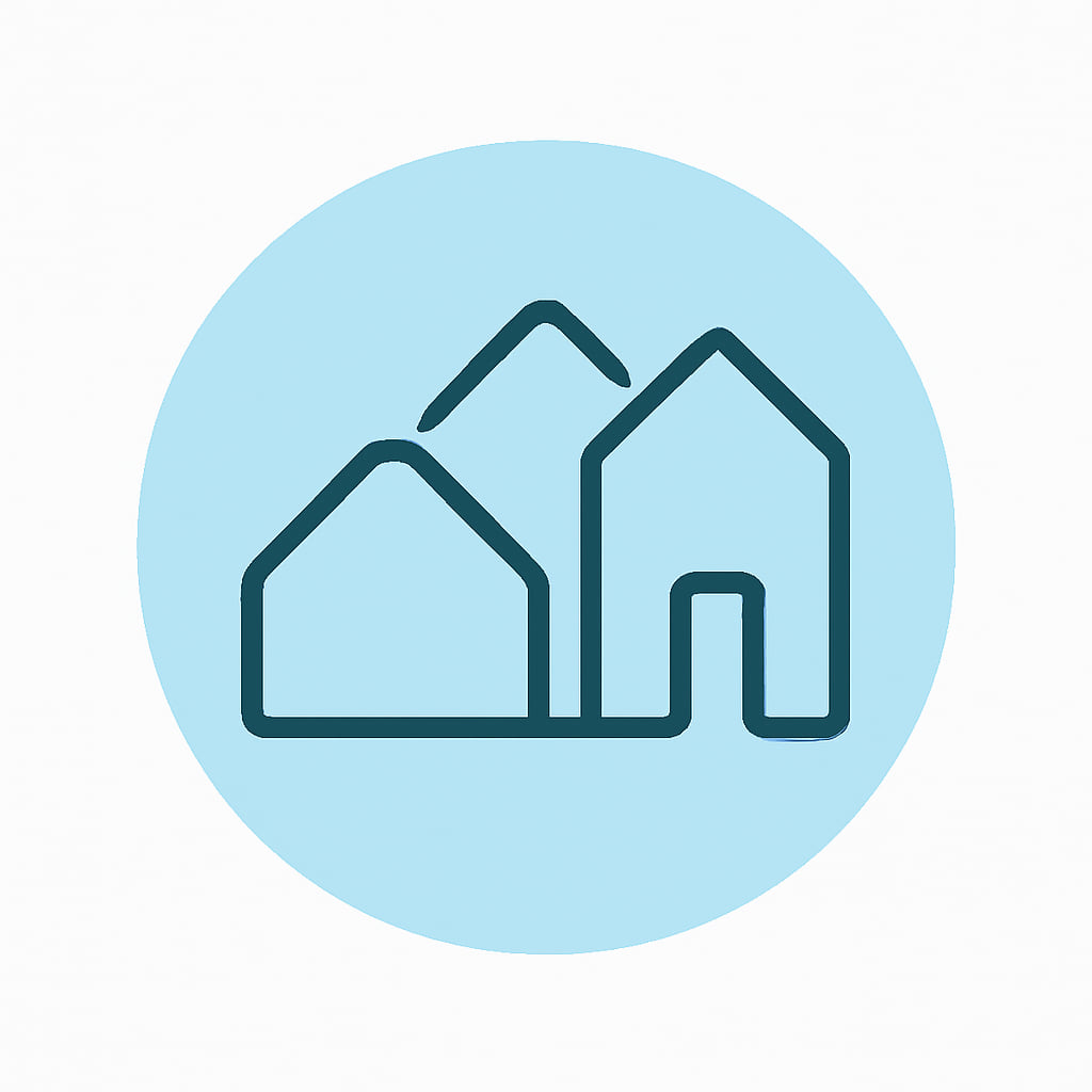 Property icon representing housing diversity