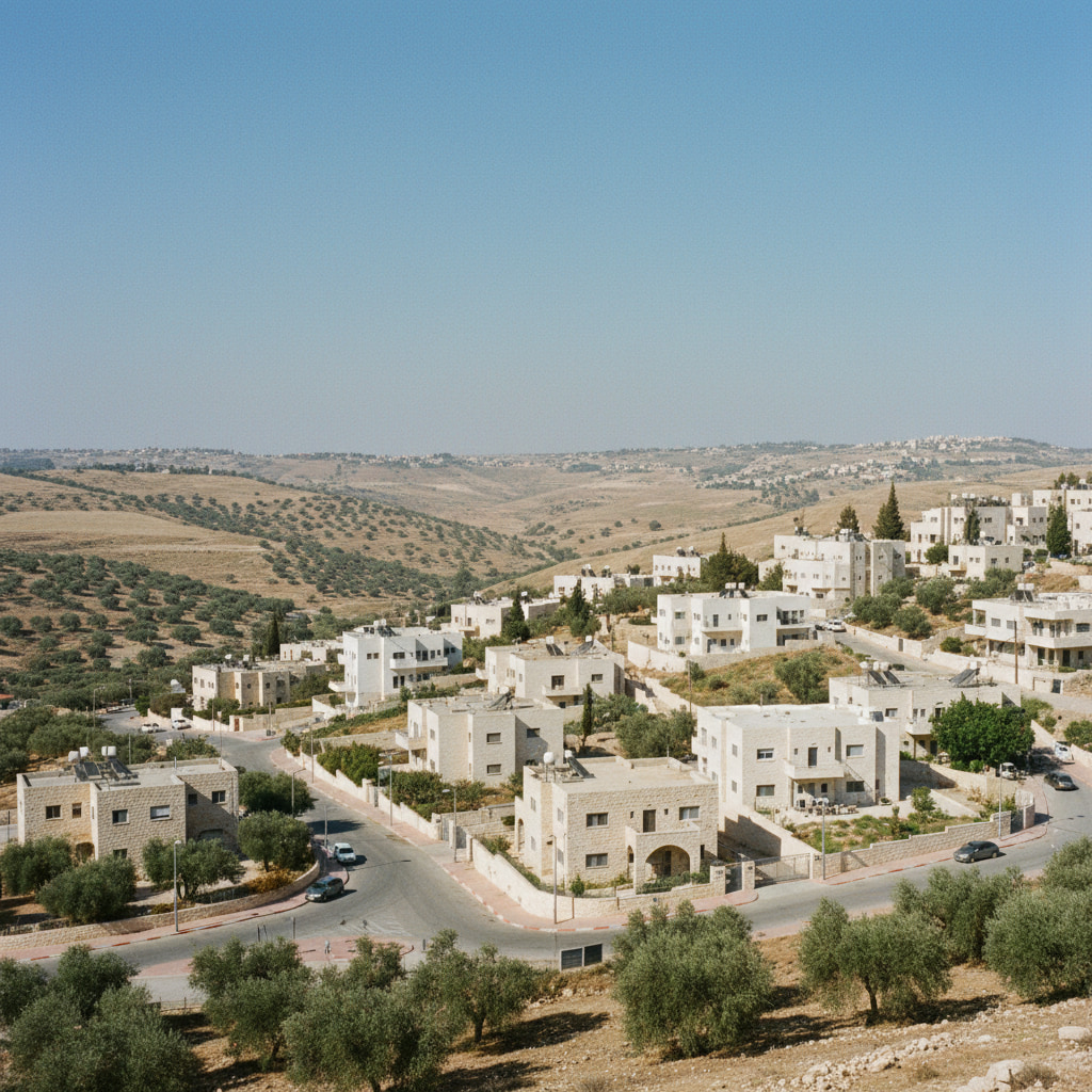 A scenic view of Tapuach in Judea & Samaria