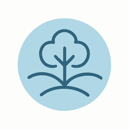 Icon representing space and nature