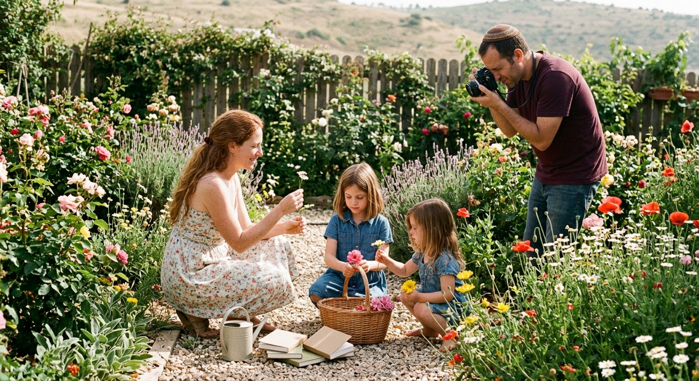 Family enjoying a day in the park
