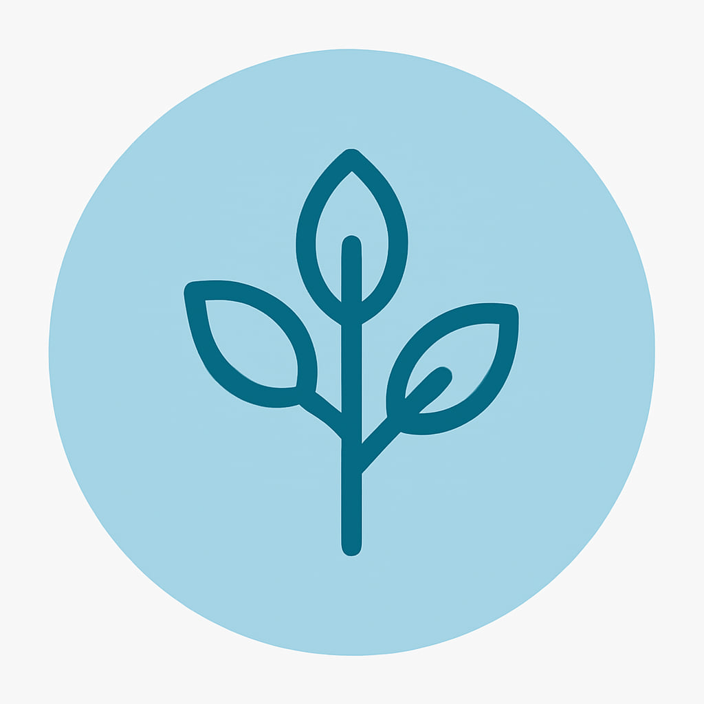 Icon representing nature and space