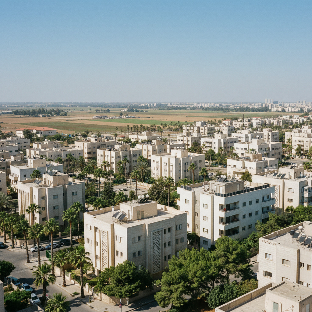 A representative scene of Kiryat Malakhi in Southern District