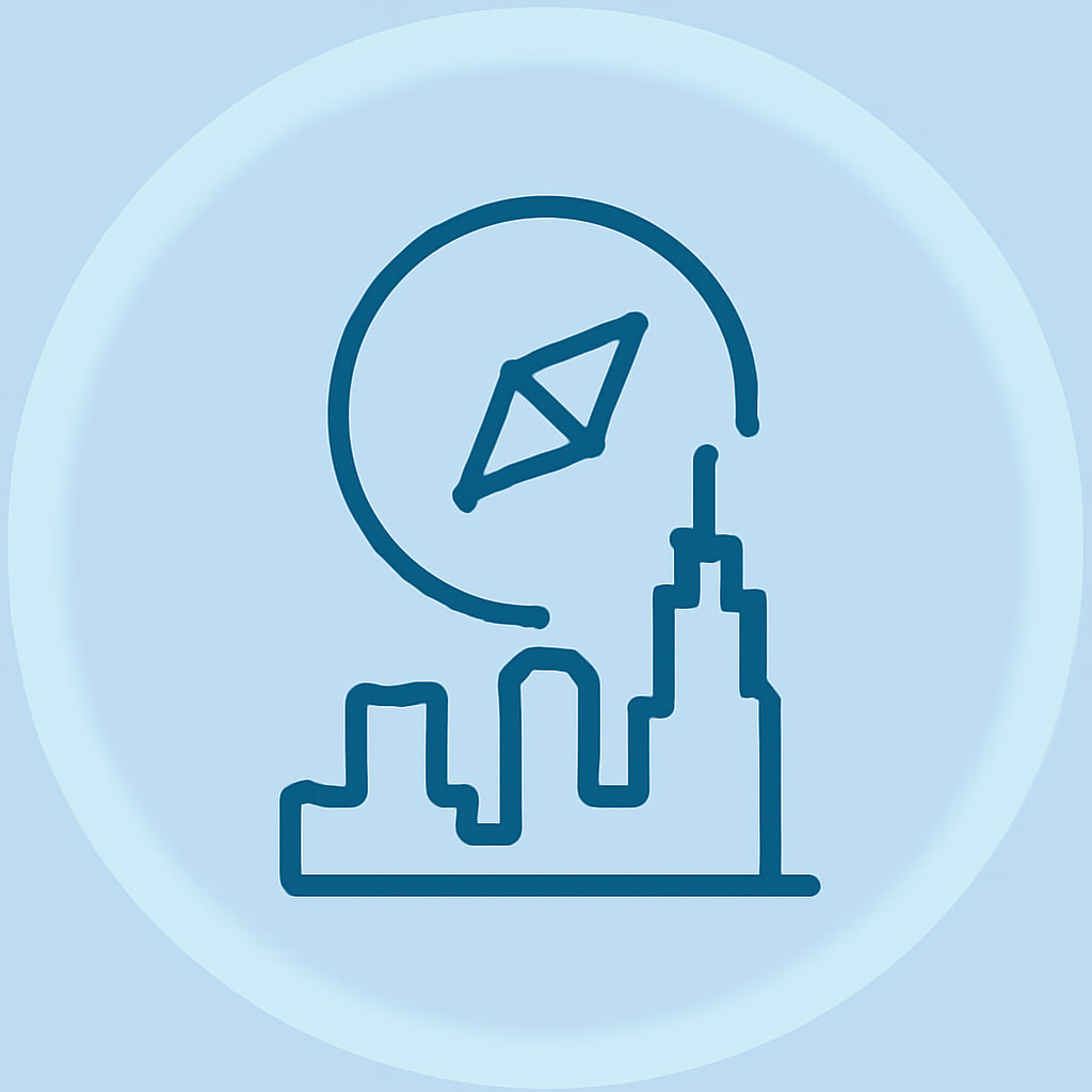 Icon representing practical location